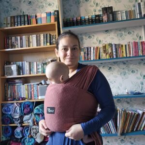 Koala Cuddle Band - Bordeaux