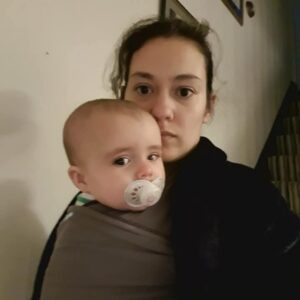 Boba Stretchy Wrap - Grey